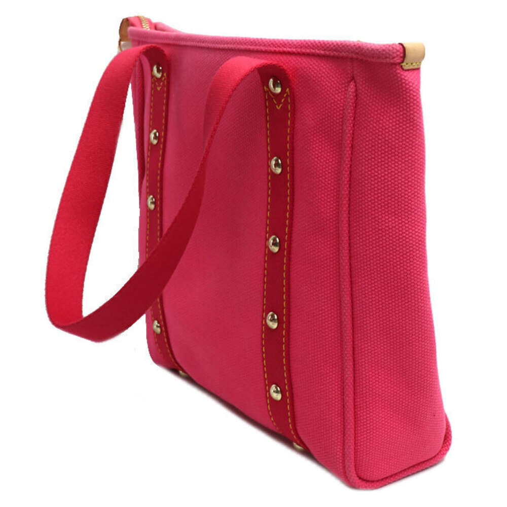 Louis Vuitton Cabas Tote Bag Antigua Leather Pink - Picture 2 of 7